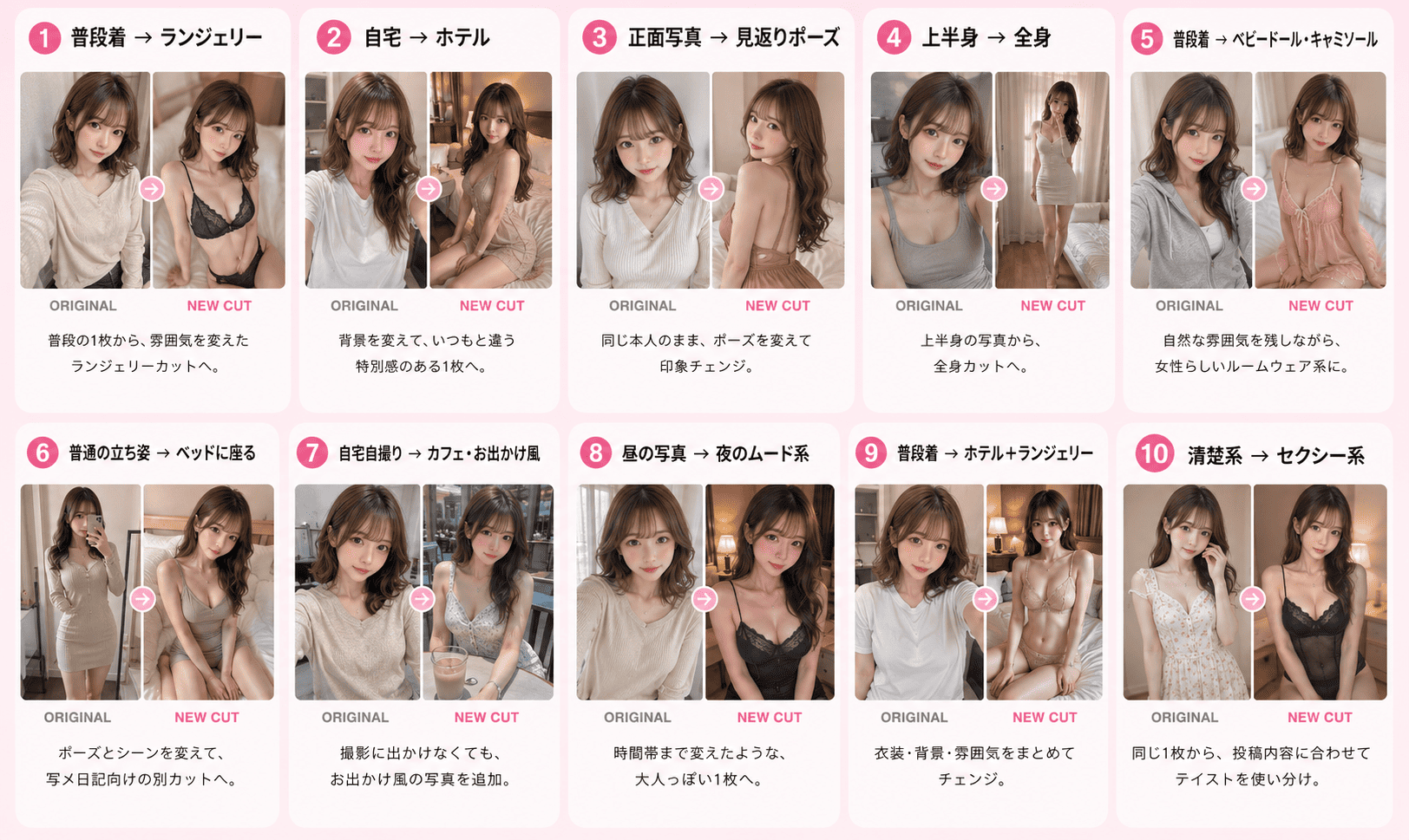 YORUAI（ヨルアイ） 全風俗業界のためのAIフォトサービス