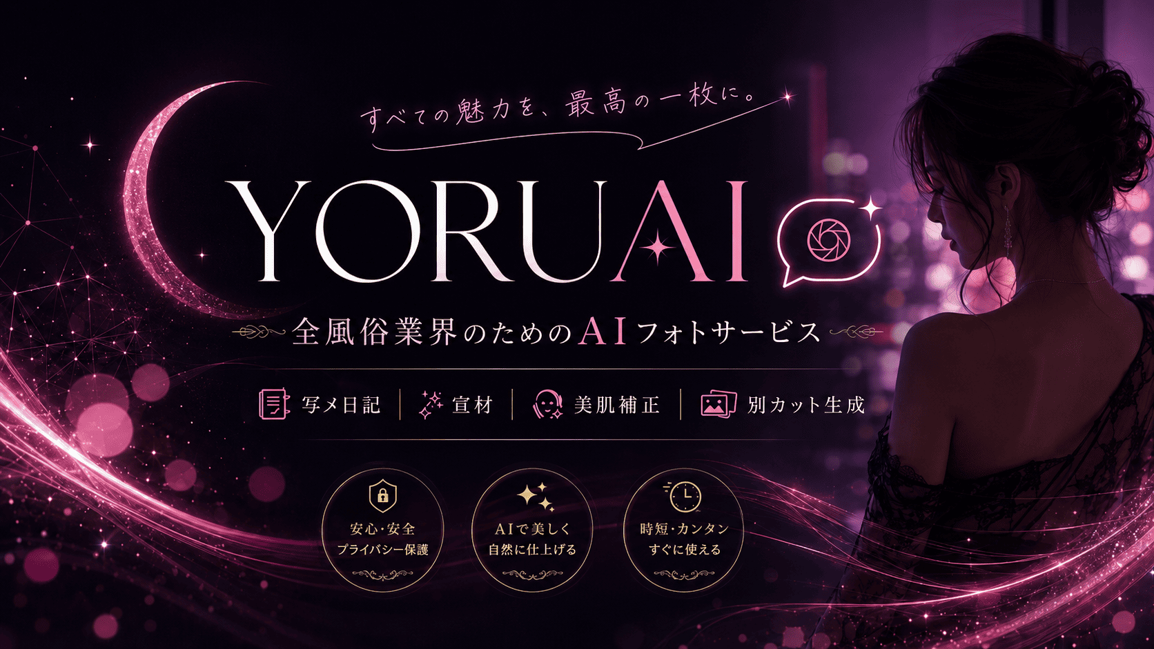 YORUAI（ヨルアイ） 全風俗業界のためのAIフォトサービス
